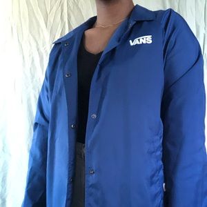 Vans Blue Coaches Jacket